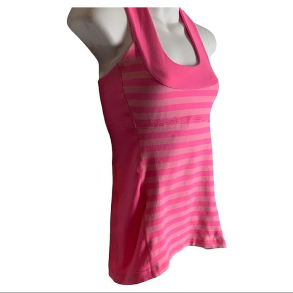 LULULEMON Apex Stripe Zing Racerback Size 4 RARE - Picture 6 of 13